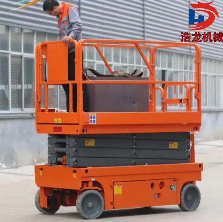 Electric Hydraulic Scissor Lift Equipment For Aerial Platforms