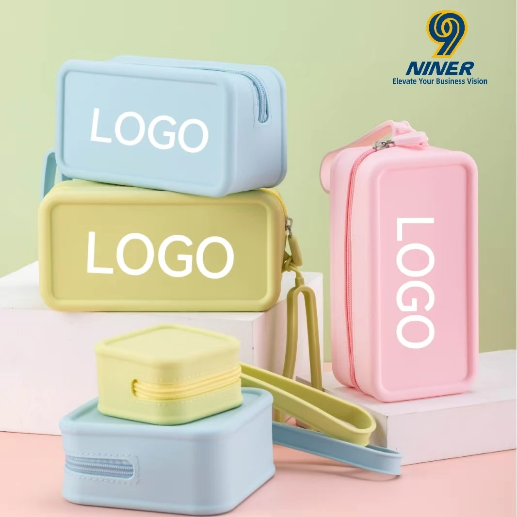 Customizable Logo Silicone  Thickened Small Coin Purse & ID Bag with Earphone Storage Multi-Purpose preview 2