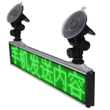 Indoor Advertising Electronic Board Led Car Message Display With App