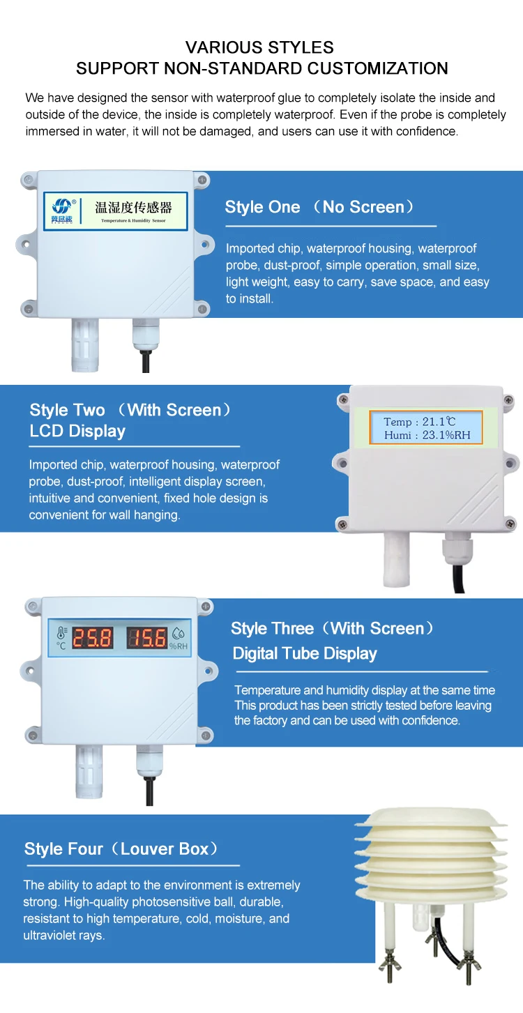 Air Temperature And Humidity Sensor,Temperature And Humidity Collector ...