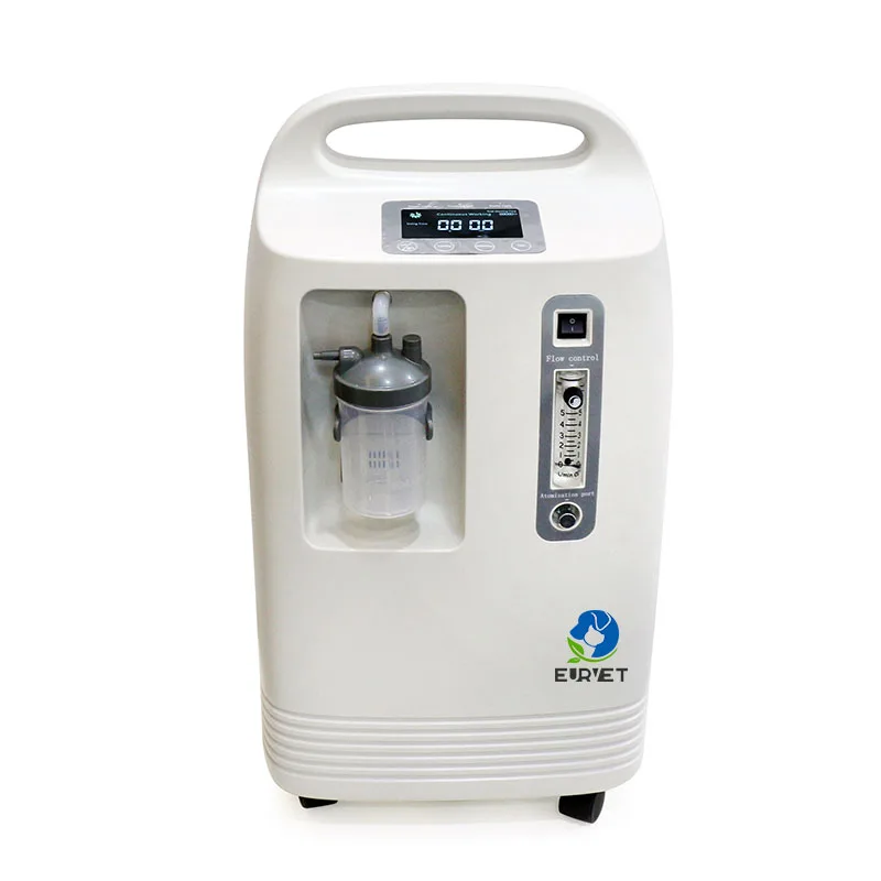 EUR VET Best Price Veterinary Equipment 5 Litros Concentrador Practical Oxygen Concentrator for Veterinary Hospital