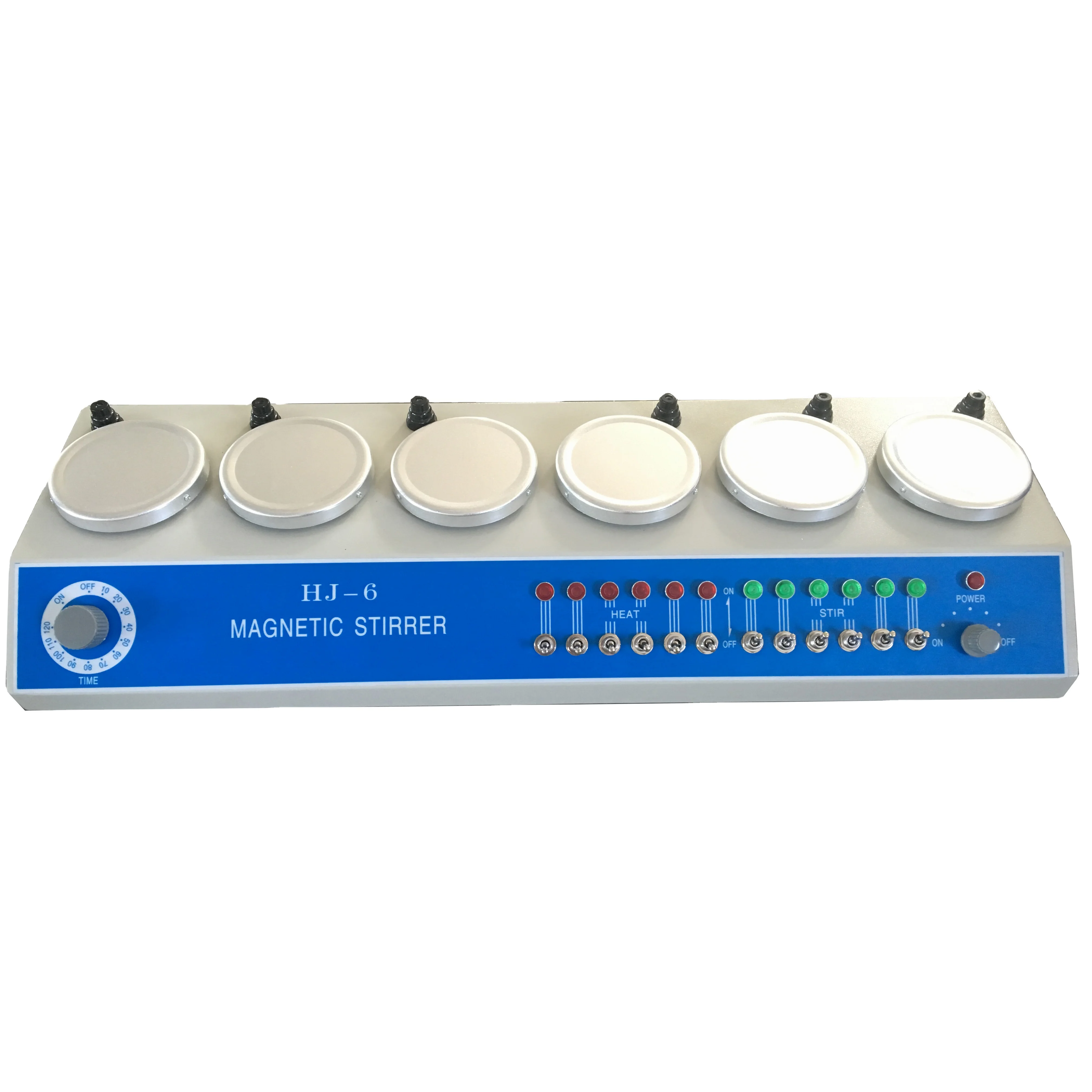 CG-1997-M-06 - SIX-POSITION, HOTPLATE STIRRER, MAGNETIC, DIGITAL