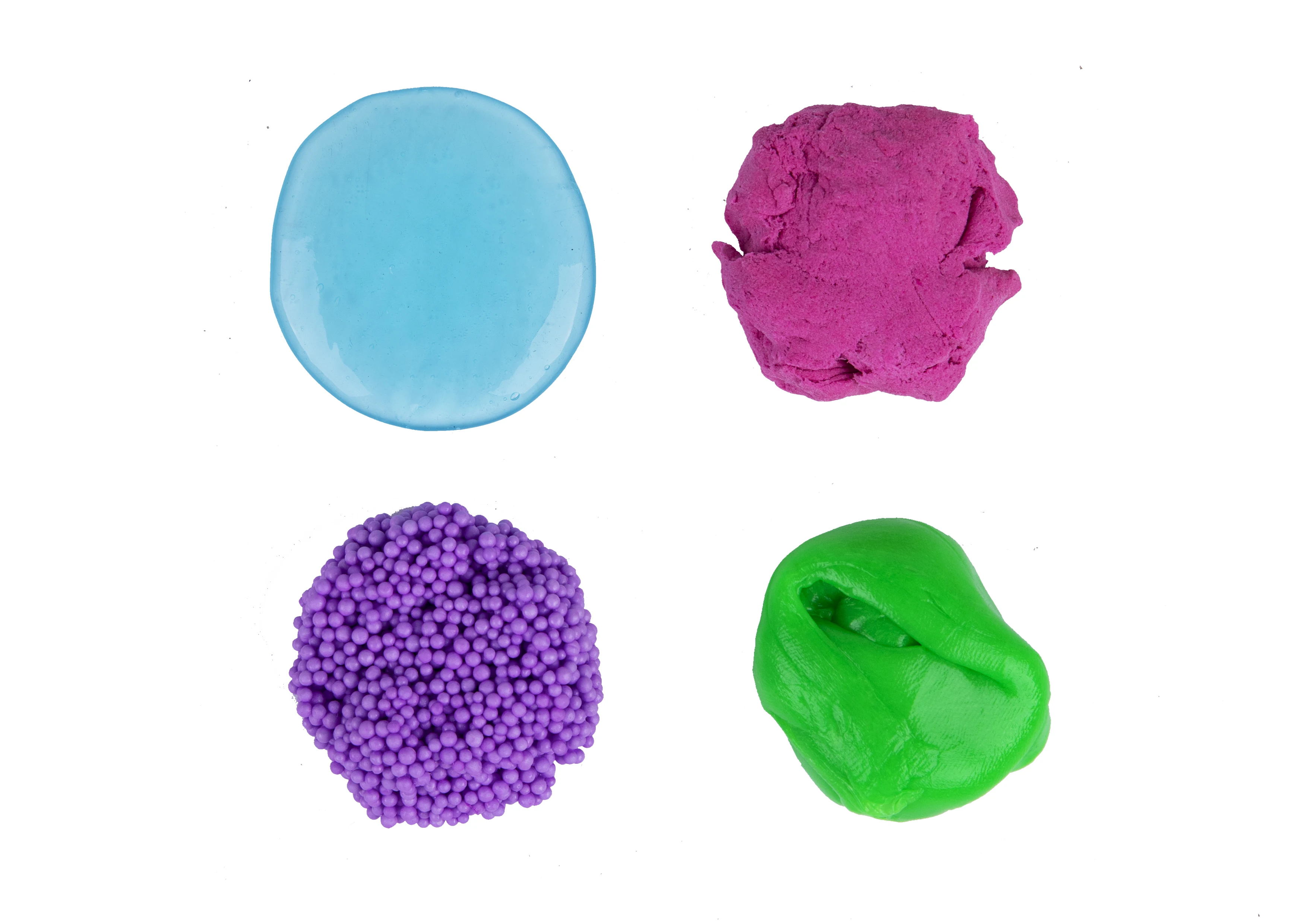 Play Dough Bouncy Putty Clay Slime Bouncy Foam Diy Toy 4 In 1 Putty