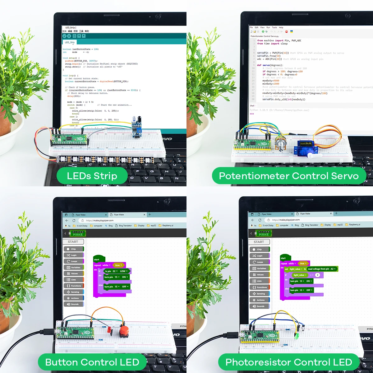 Raspberry Pi Pico Basic Starter Kit - Durable & Versatile
