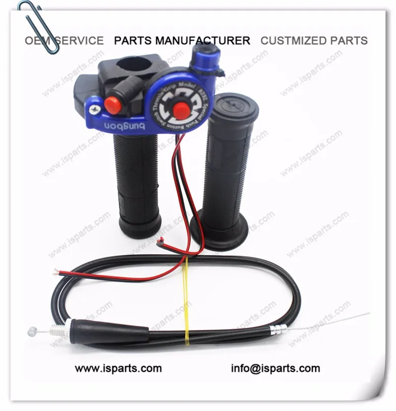 Поворот ручки газа зажигания убийство Переключатель для мини велосипед мотоцикл руль