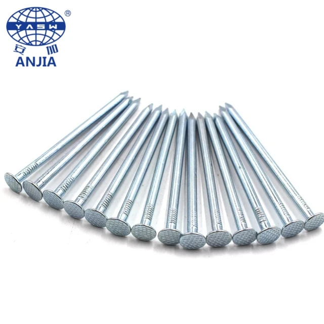 High Quality Hot Dipped Galvanized Concrete Nail Steel Iron Wire Nails Common Nails