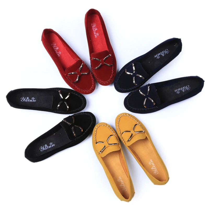 Spring Autumn New Flat Casual Outdoor Woman Shoes New Arrivals 2022 Fashion Low Top Cheap Price Ladies Lofer Shoes