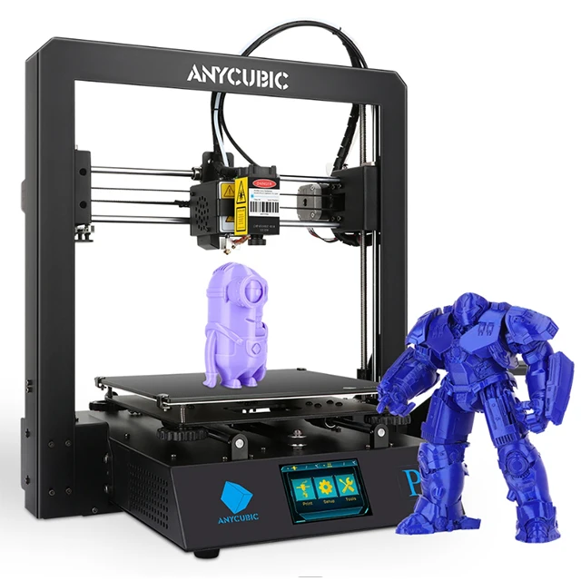 Anycubic Mega Pro Dropshipping 3D Printer Removable Dual Extruders FDM and Laser 3D Printer