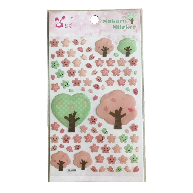 Пуля для журнал «сделай сам», винтажные бумажные наклейки, скрапбукинг, акварельные декоративные милые 3D украшения для дома на заказ, полипропиленовый пакет OEM/ODM