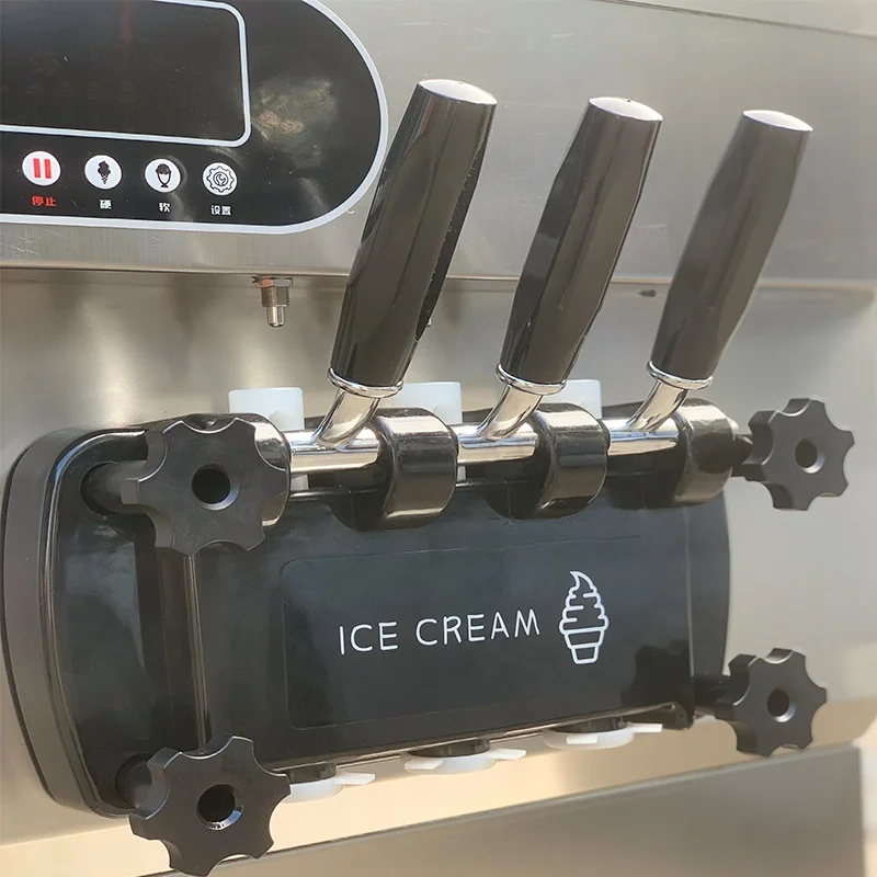 アイスクリーム製造機商用自動220V 110V高品質ケータリングソフト