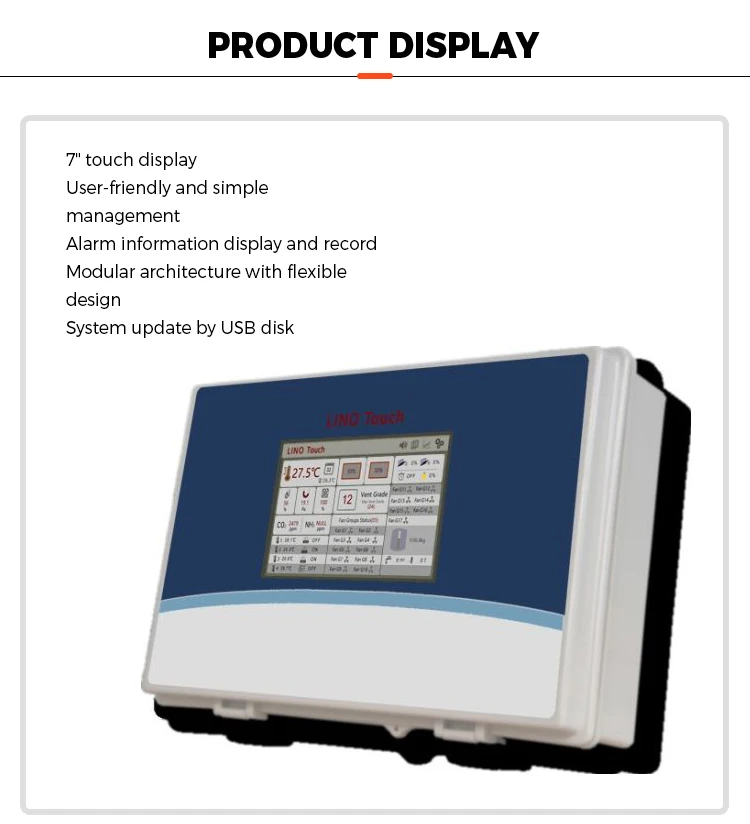 Automatic Poultry Farming Environmental Control System for Poultry Chicken Farm Shed