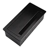 Cepillo Negro, 2 Tomas de Corriente AC + 4 RJ45 + 1 HDMI, Sin Cable