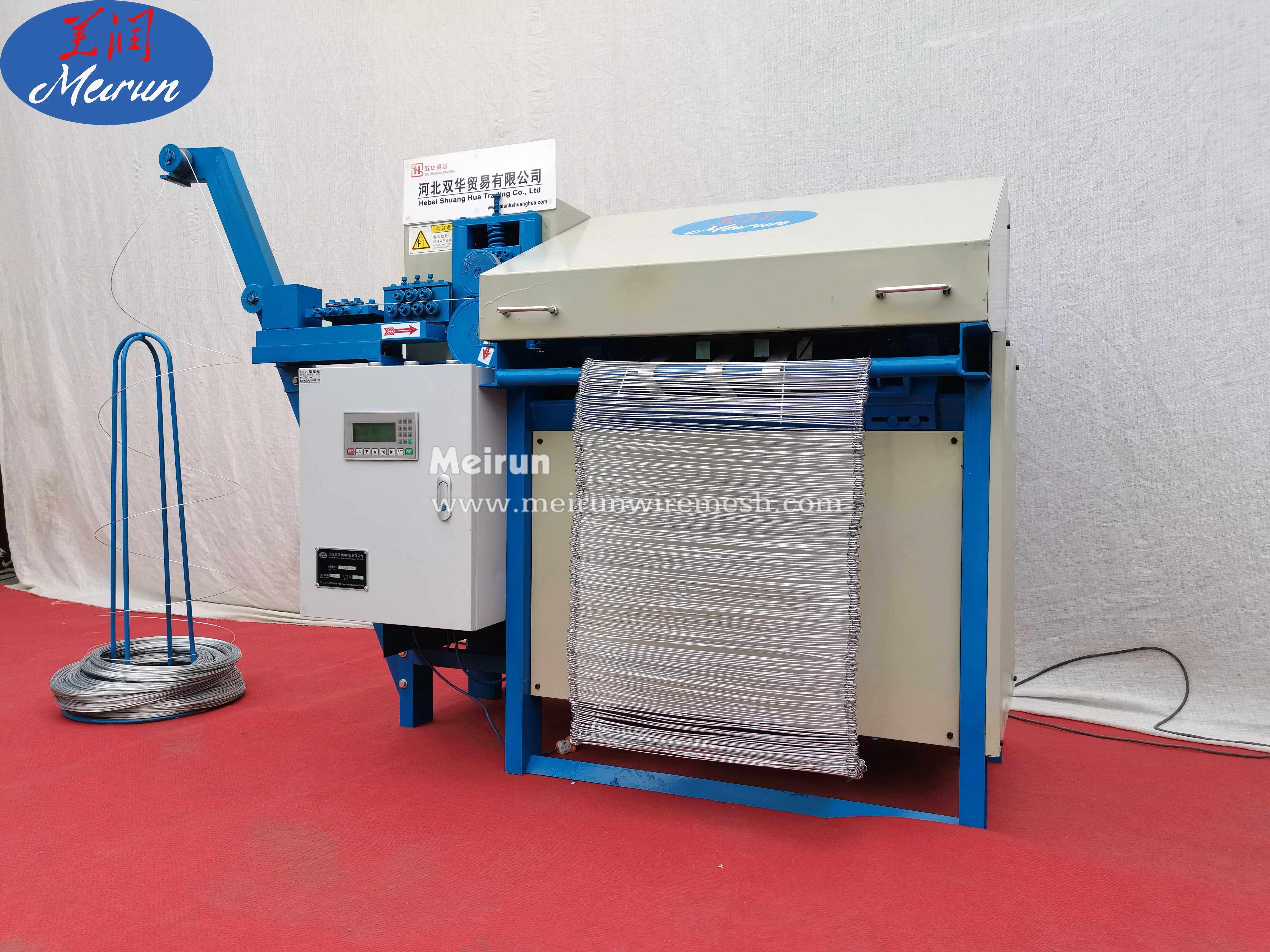 Full Automatic Double Loop Wire Tie Machine Factory