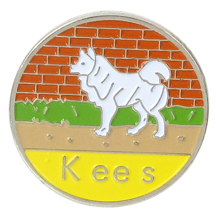 Модный эмалированный Магнитный маркер для мяча гольфа с индивидуальным логотипом металлический Премиальный мяч