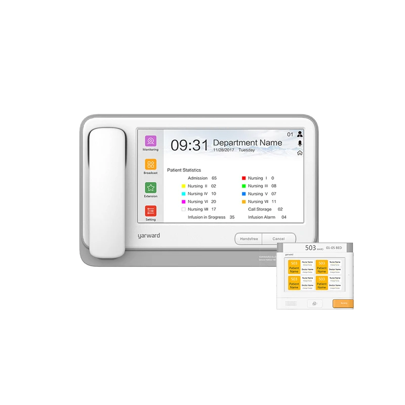 Yarward Wireless Nurse Call System Hospital Table Button Pagers for Clinics and Hospitals