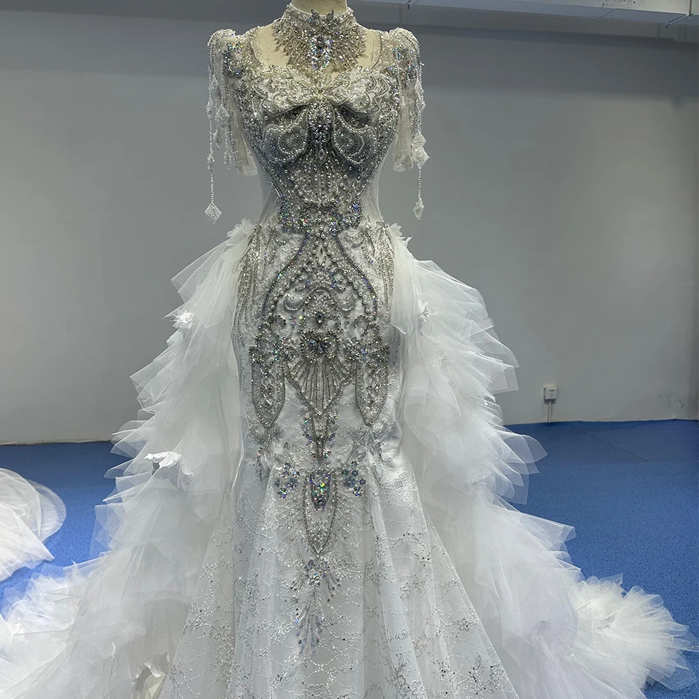 Luxury Arabic Wedding Dresses 2024 Haute Couture