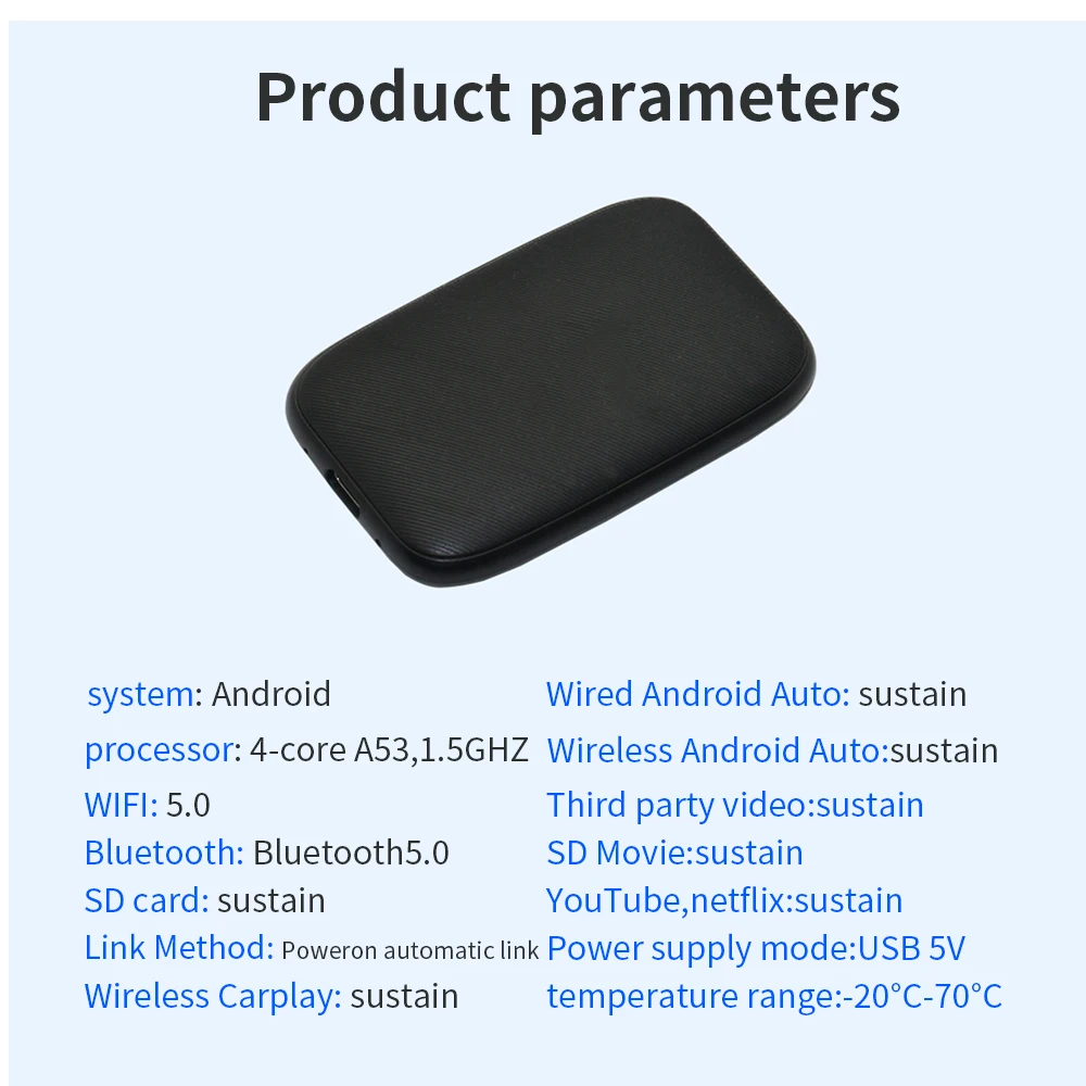 Topleo Android Carplay Box Tv Stick Plug and Play Chip RK3326 Wireless Car Play Screen Smart Carplay Ai Box Android