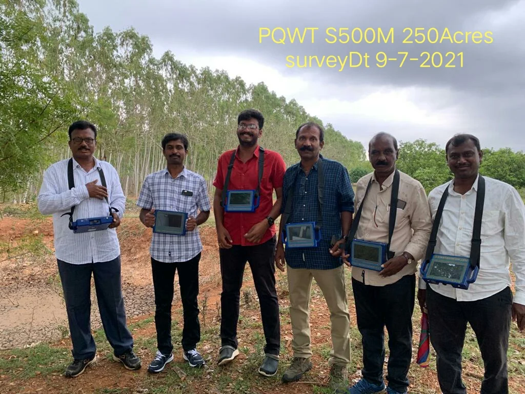 Pqwt S500 Industrial Metal Detectors Under Ground Deep Water Detection