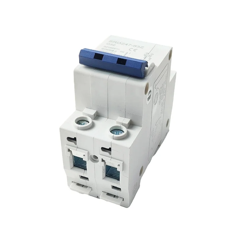 SRDZ47-63Z 2P DC1000V DC500V 10A 16A 20A 32A 40A 63A переключатель утечки воздушного выключателя