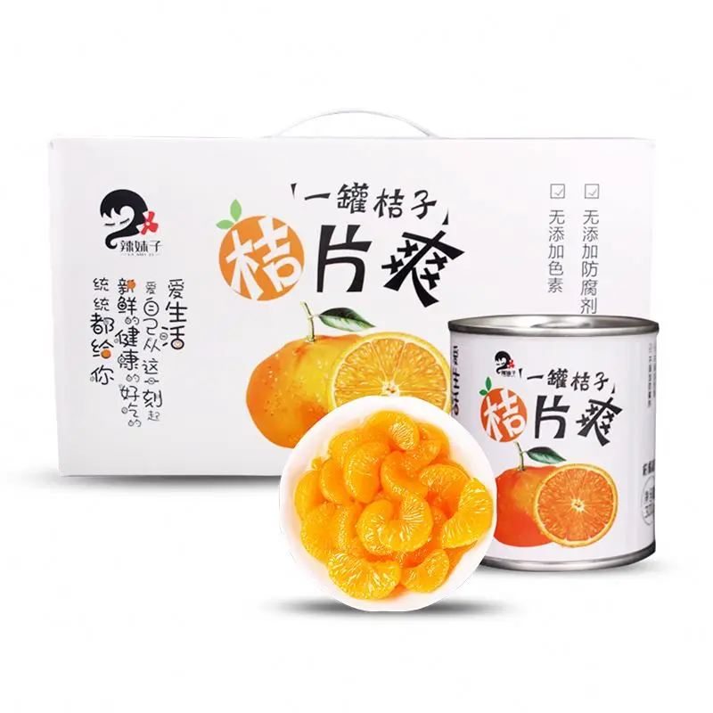 China Wholesale Canned Fruit Satsuma Mandarin Orange Segments In Syrup