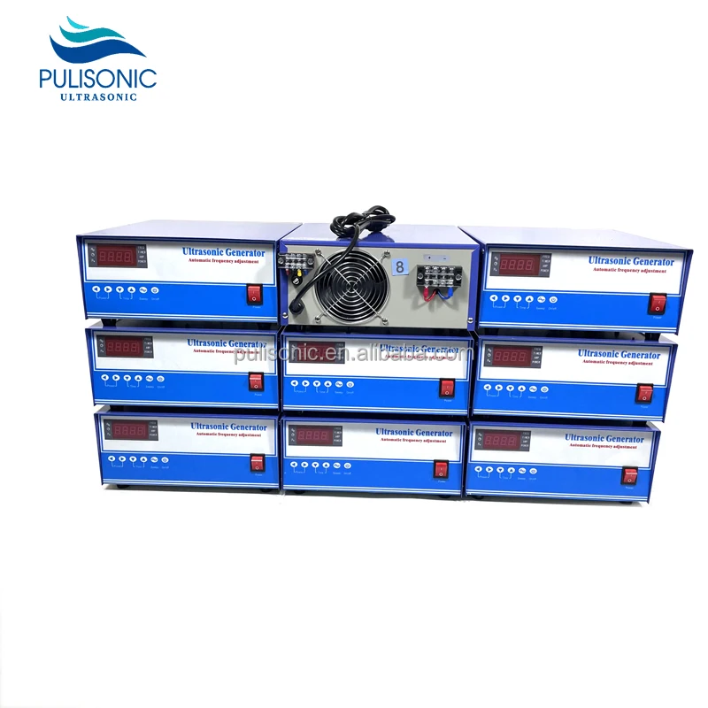 28Khz Remote Control Ultrasonic Transducer Power Supply Industrial RS485 Network Protocol Cleaner Generator