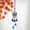 round shape with blue light ball
