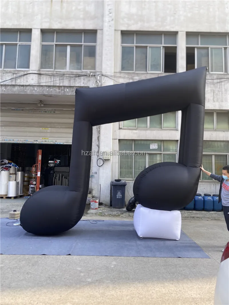 Music Notes Inflatables Lighting Inflatable Radio Inflatable Boom Box for Music Festival ...