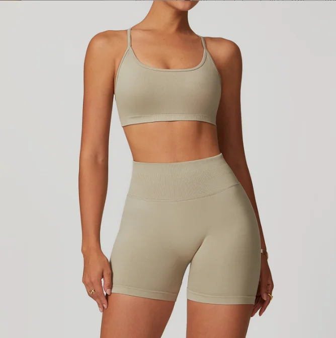 Mix Matching Super Sculpt Casual Sportswear Sexy Sports Bra Set Yoga Leggings Mini Shorts  Fitness Wear  Gym Wear Women Sets