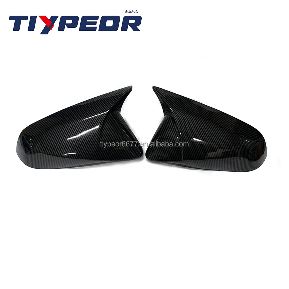 product tiypeor rearview caps rear side mirror cover trim for lexus nx speed style assembly retrofit abs carbon fiber-3