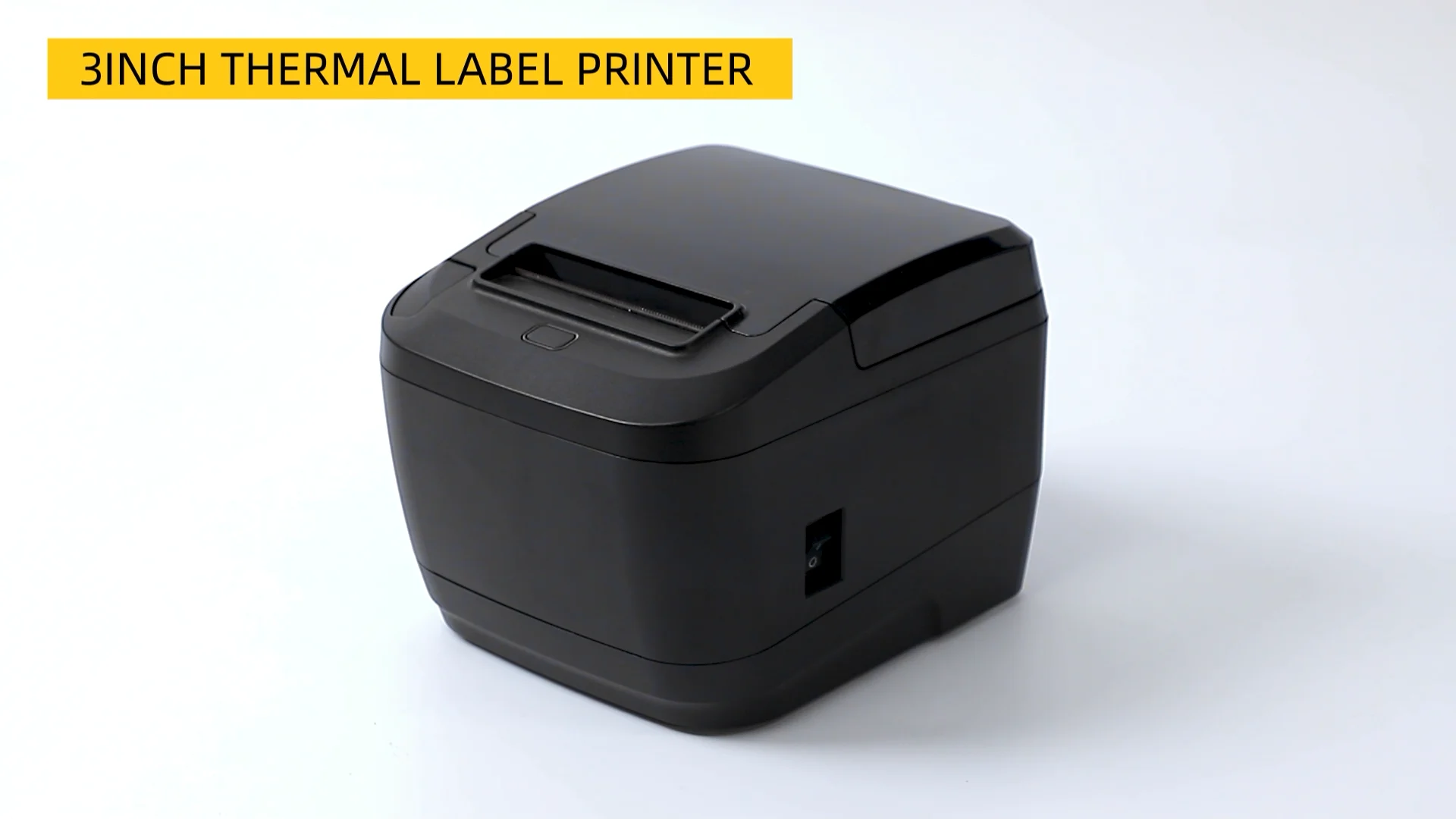 Oem 3inch Thermal Label Receipt Printer Black And White Inkless Sticker