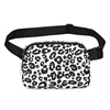 Leopard print-black and white