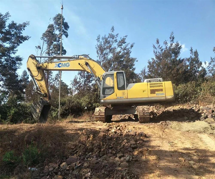 XCMG Official Heavy Excavator XE335C Medium Size 35t Used Excavator with High Efficiency