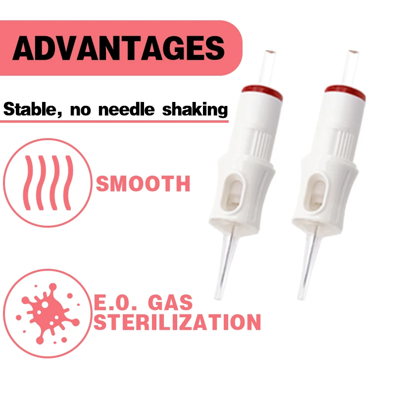 OEM Permanent Makeup Eyebrows Lip Eyeliner Mouth LBB Nano Makeup Tattoo Cartridge Needles