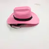 Corde de menton en ruban de casquette rose