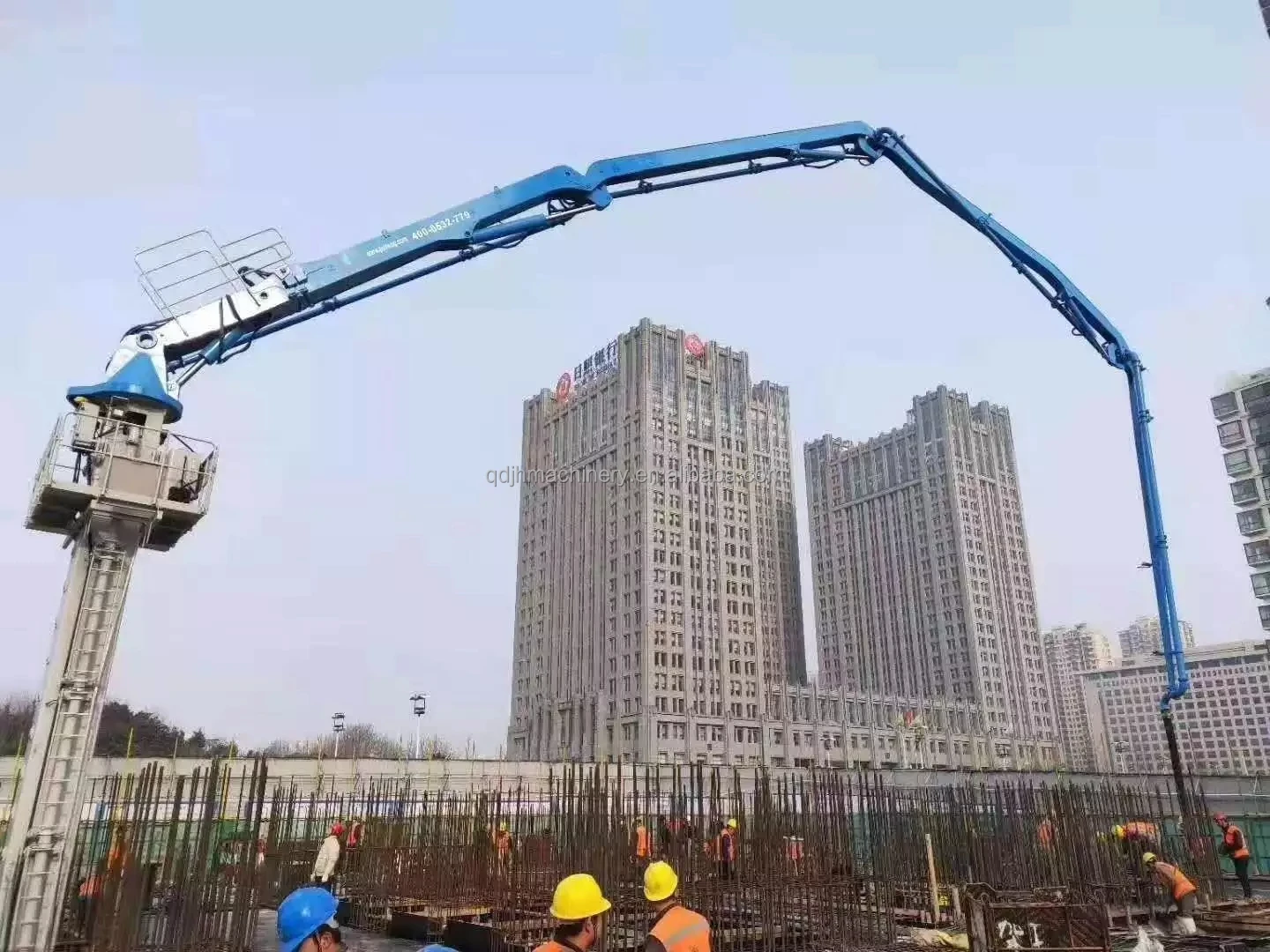 28m 32m 33m China brand  stationary Hydraulic Concrete Placing Boom Placer