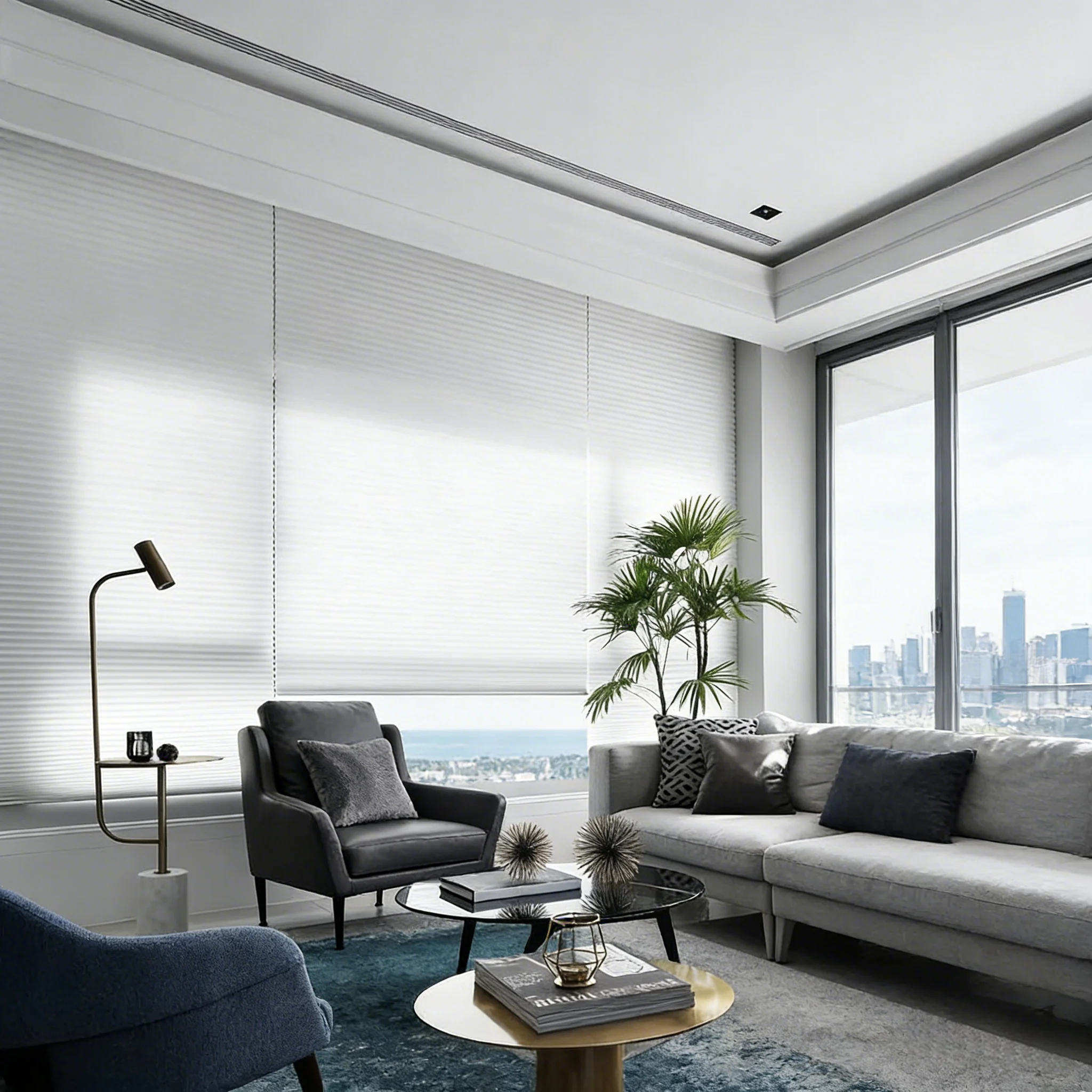 ม่านรังผึ้งกันความร้อนขนาดตามสั่ง - ม่านเซลลูลาร์ประหยัดพลังงานสำหรับบ้านหรือที่ทำงาน