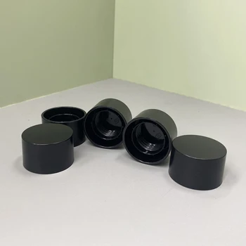 In Stock Double Layer Screw Cap for Lotion Containers 24mm 28mm PP Plastic Secure Seal Daily Chemicals Double Screw Cap