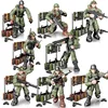 XJ9921 guerra mondiale II soldati 8 persone