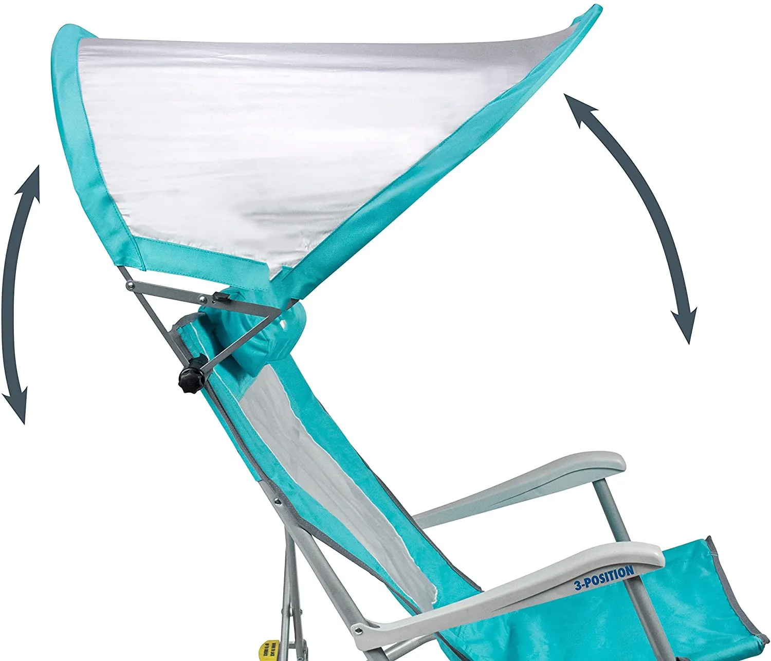 Folding Aluminium Camping Chair Waterside Reclining Portable Backpack