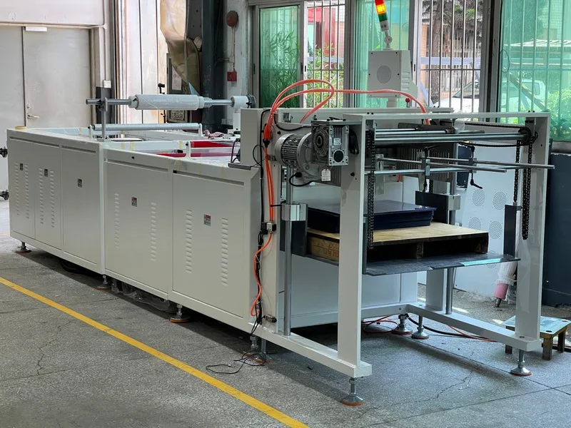 Roll Sheet Transparent Plastic Sheet Cutting Machine,clear Roll Plastic Rigid Film Roll to Sheet Flatten and Cutting Machine