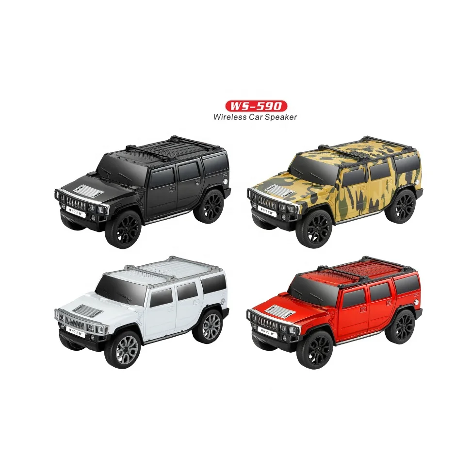 Новый дизайн WS-590 портативный H5 беспроводной автомобильный караоке TWS BT динамик с