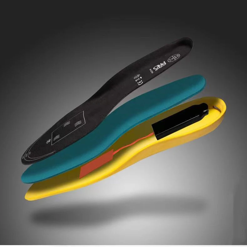 Winter Heated Insoles Heat Moldable Insoles Usb Charged Thermal Smart