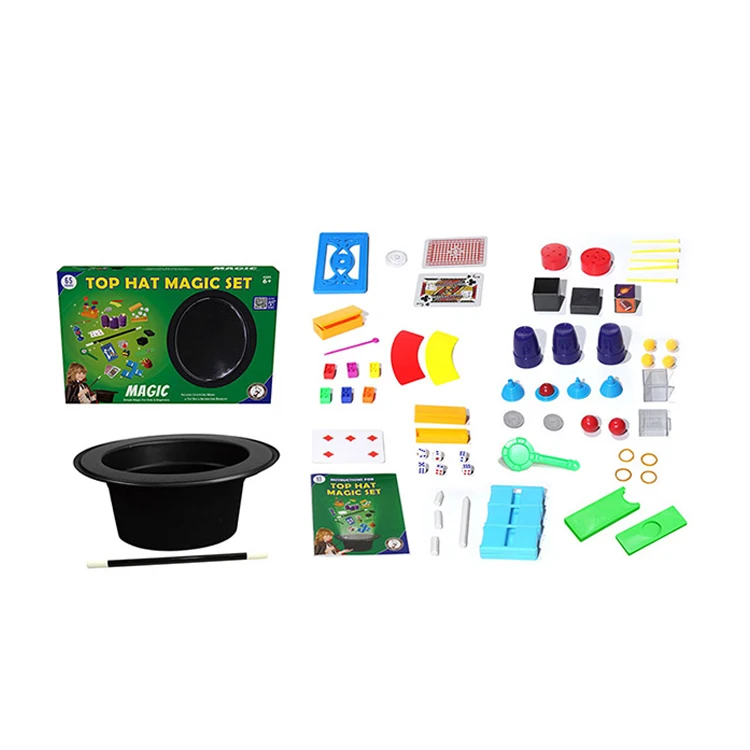 16 in 1 Magic Game Set Over 75 Easy Magic Trick Toy for Kids
