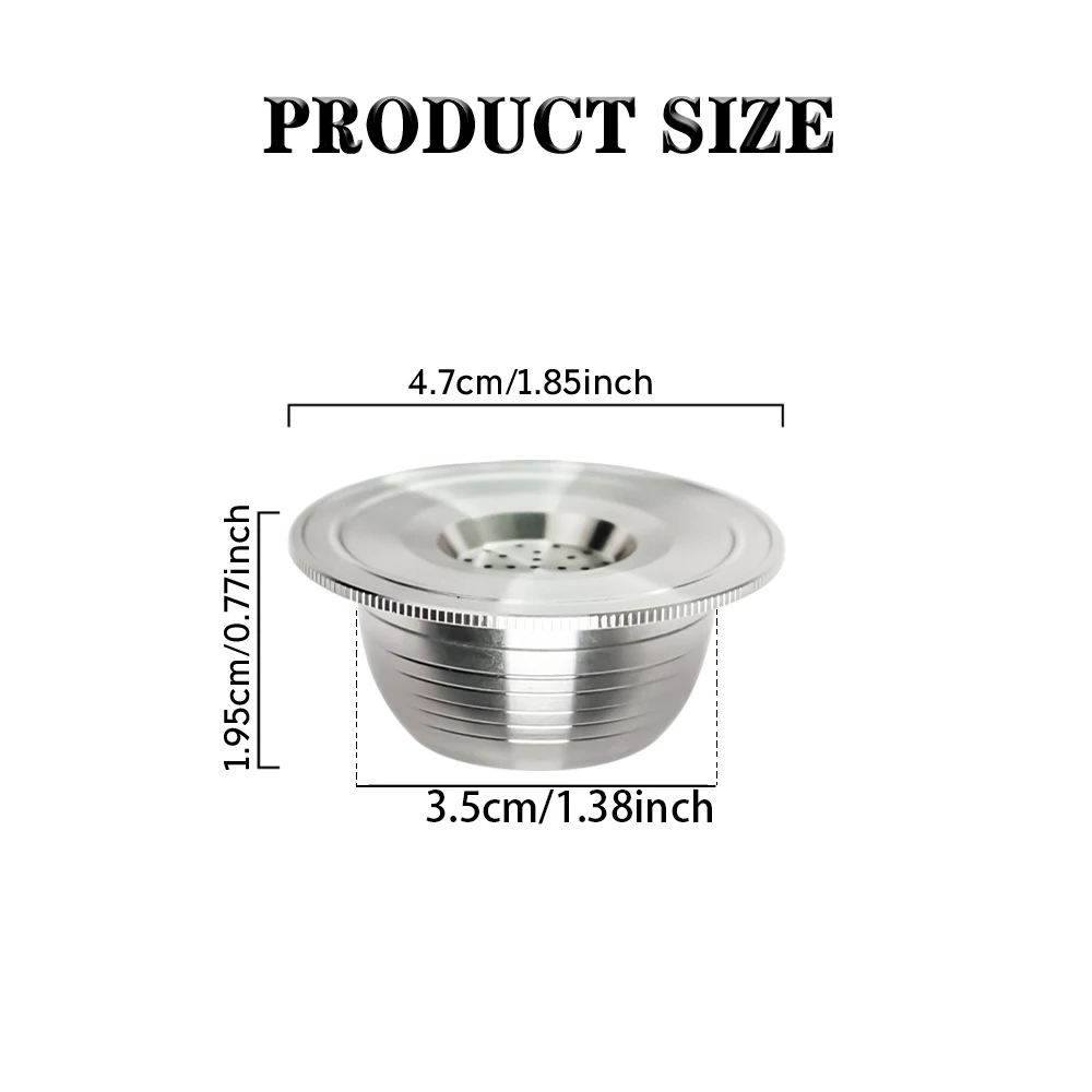 Happyupcity 2 Filtri Di Ricambio In Acciaio Inox Per French Press Da 1000ml / 8 Tazze - Maglia Fine 100 Micron - 5