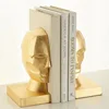 Human head bookend