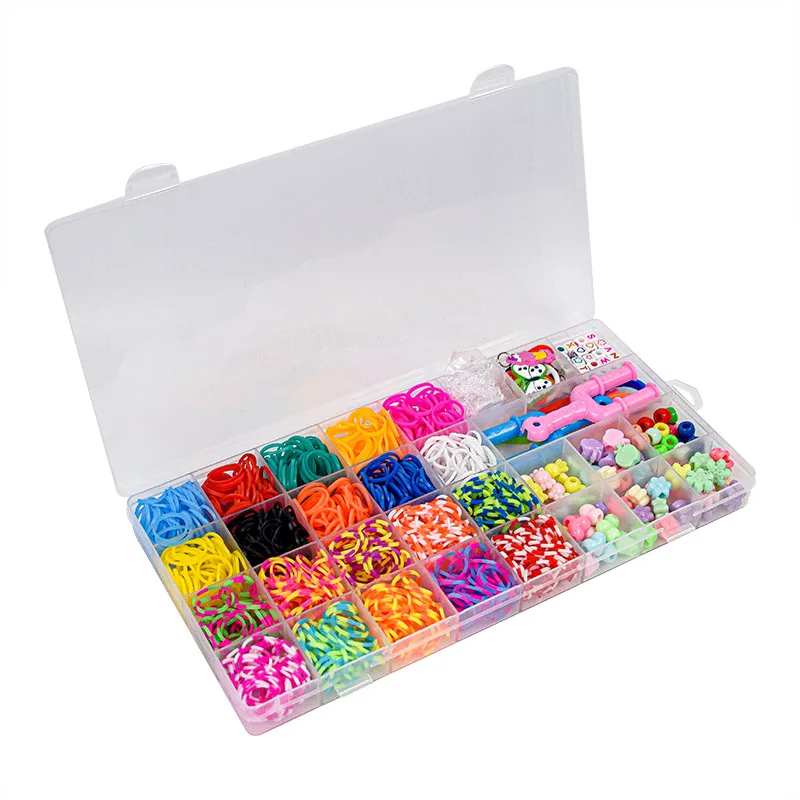 Jewelry Making Kit For Girls Friendship Bracelet Making Kit With 10000+  Rubber Bands