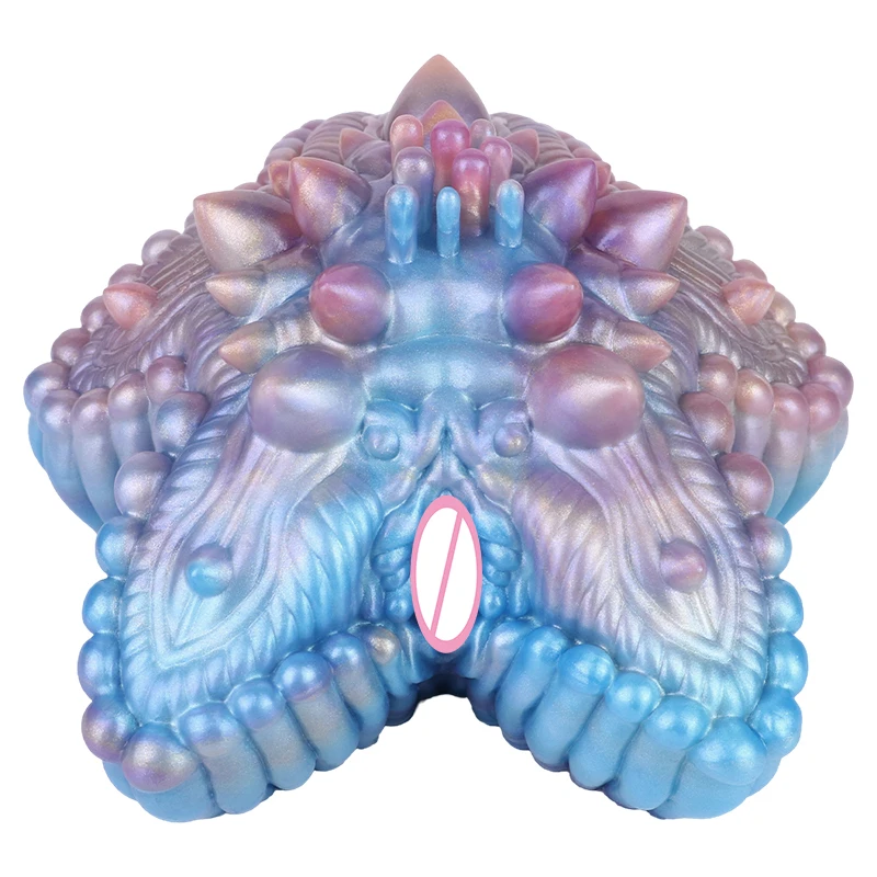 GEEBA New Starfish Shaped Male Airplane Cup Adult Sex Toys with Realistic  Feeling and Soft Material Wraparound Masturbators