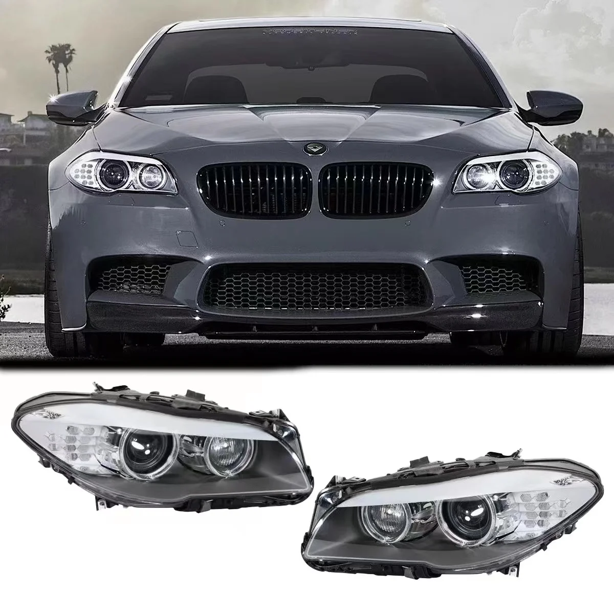 Auto Parts Xenon Headlight For Bmw F10 With Adaptive Afs Function Car ...