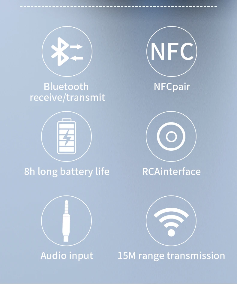 Wireless Audio Bt Spektrum Transmitter And Receiver Portable 4k Hd ...