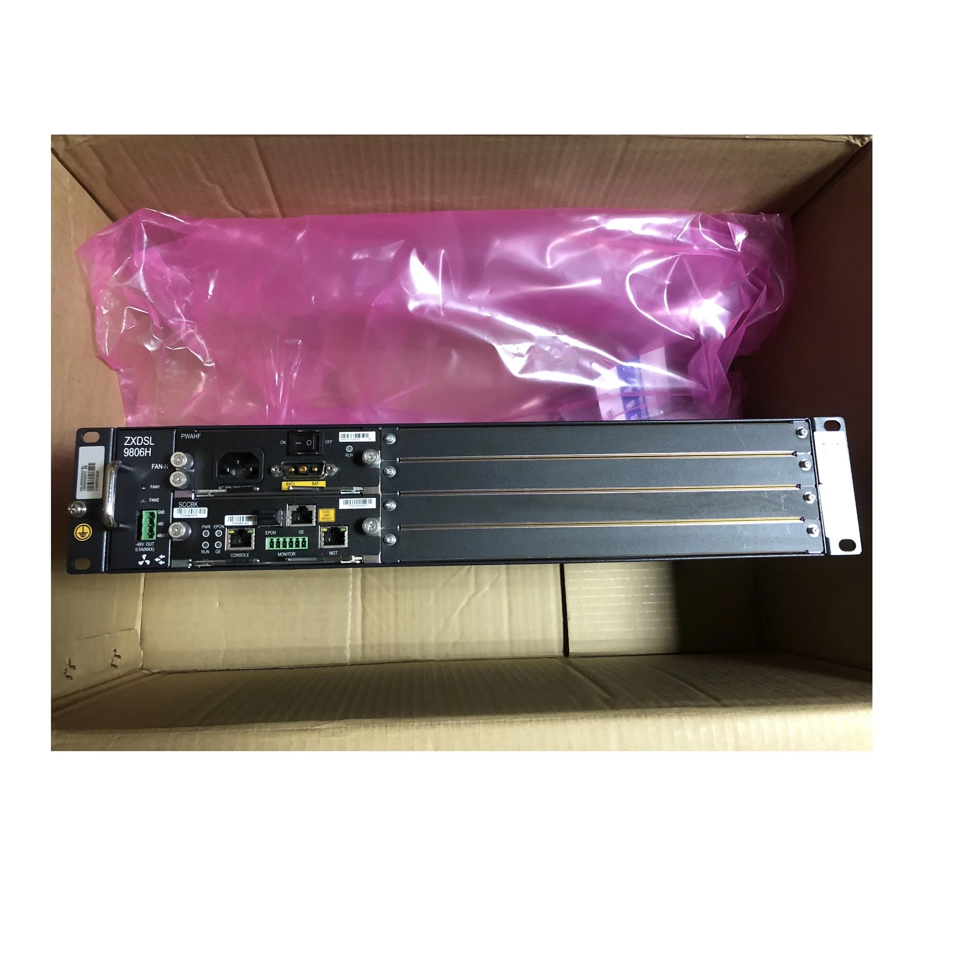 その他 96pstl ZTE MSAN Copper Solution - ZXDSL 9806H Super Star DSLAM